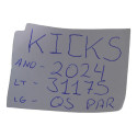 Par Quebra Sol Lado Esquerdo Direito Kicks 2024 Original