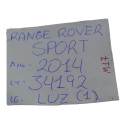 Luz Cortesia Interna Teto Range Rover Discovery 2014 Origina