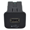 Entrada Conector Usb Fiat Argo Drive 2020 Original - Preto