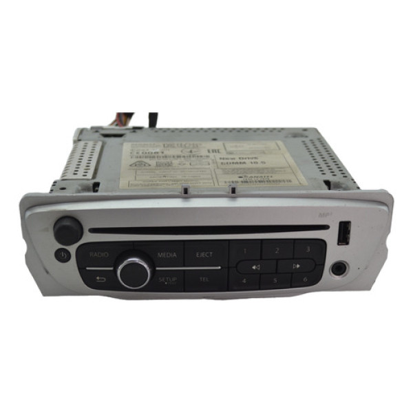 Radio Aparelho Som Bluetooth Usb Auxiliar Fluence 2015 Orig