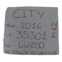 Luz Cortesia Dianteira Interna Teto City 2016 Original