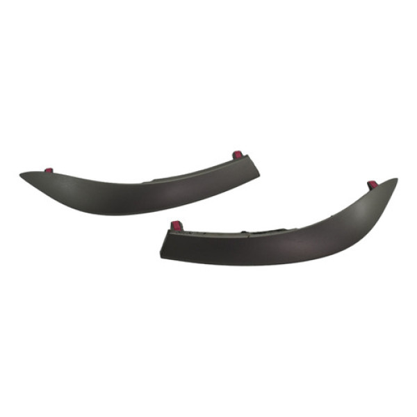 Par Friso Acabamento Painel Toyota Corolla Xei 2010 Original Prateado