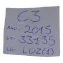 Luz Teto Cortesia Interna Citroen C3 Picasso 2015 Original