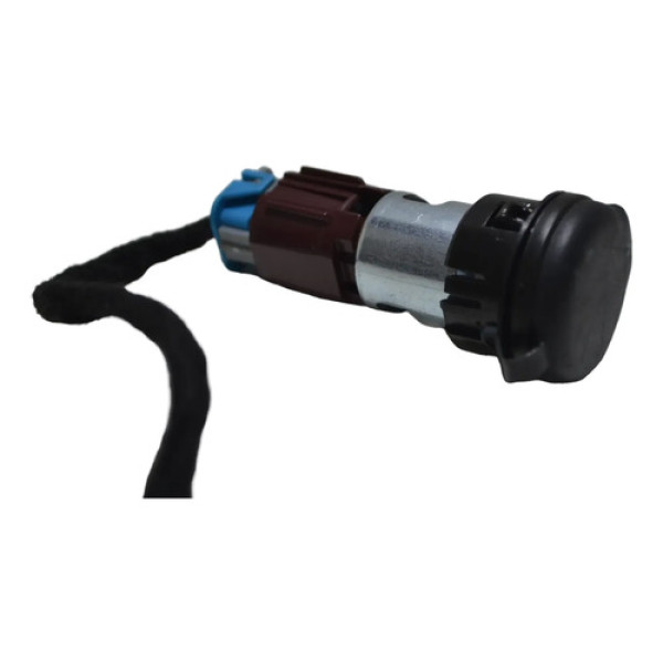 Tomada Energia 12v Console Tracker 2021 Original Preto