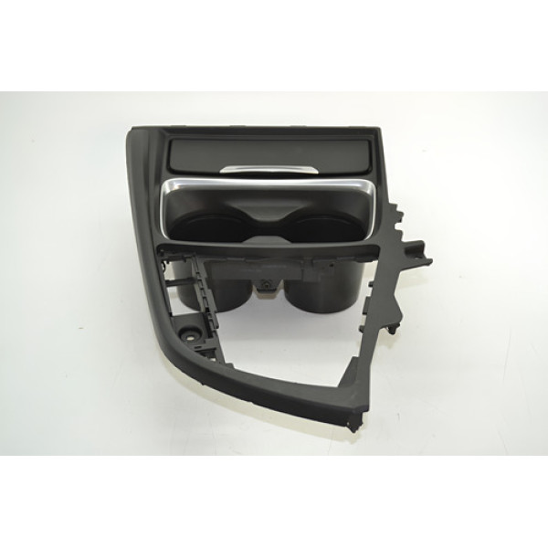 Moldura Cambio Porta Copo Console Bmw 320i 2015 Original Preto