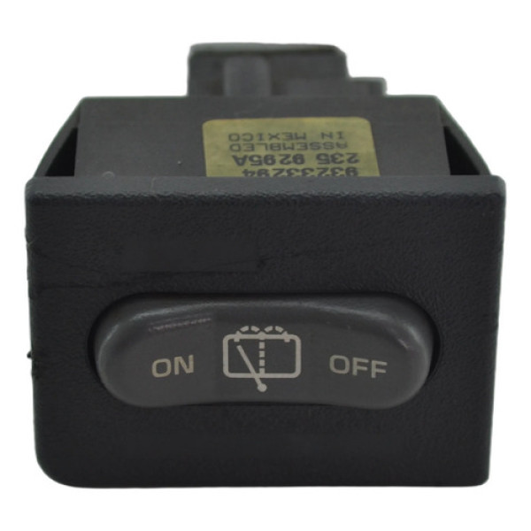 Botão Esguicho Limpador Gm Blazer 2000 S10 Original Preto