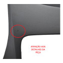 Moldura Central Painel Radio Difusor Ford Ka+ 2021 Original Cinza