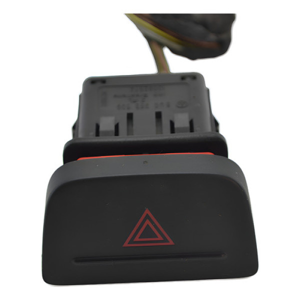 Botão Pisca Alerta Painel Vw Saveiro 2015 Gol Voyage Origina Preto