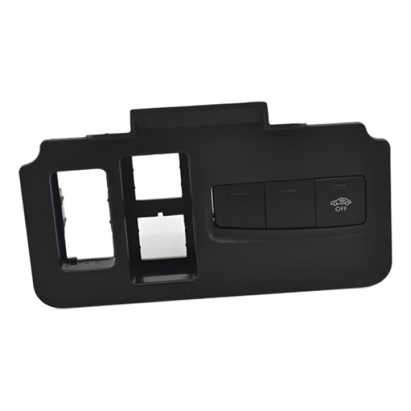 Moldura Botão Falso Alarme Painel C4 Lounge 2014 Original Preto