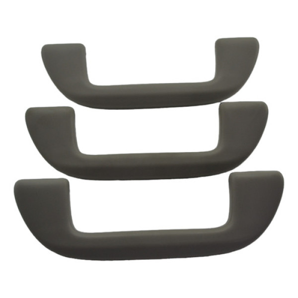 Kit 4 Puxador Alça Teto Pqp Hrv 2016 Original Cinza