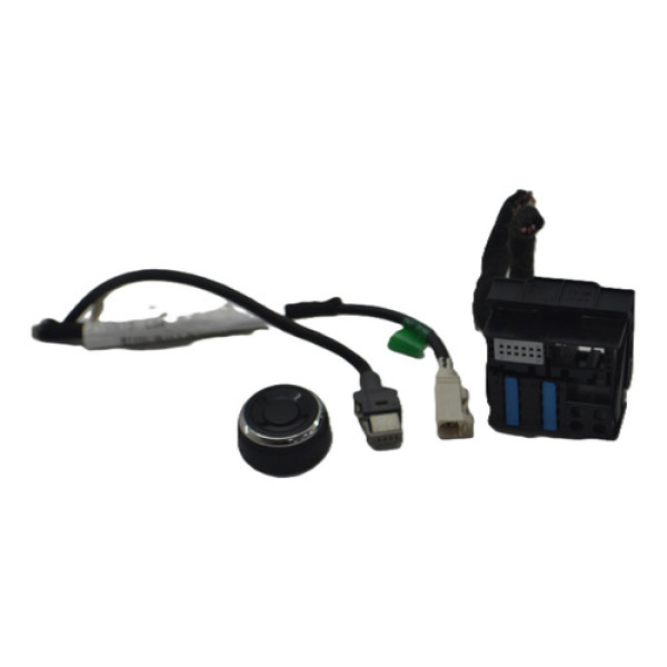 Kit Chicote Botão Radio Som Citroen C3 2015 Original