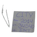 Botão Comando Desembaçador Rear Traseiro City 2014 Original Prateado