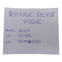 Espelho Iluminação Quebra Sol Range Rover Vogue 2007 Origina