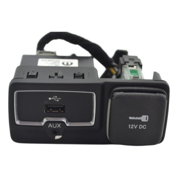 Entrada Conector Usb Auxiliar Tomada Renegade 2015 Original Preto