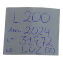 Luz Teto Central Traseira Mitsubishi L200 2024 Original
