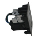 Moldura Conector Auxiliar Sem Usb Ecosport 2017 Original
