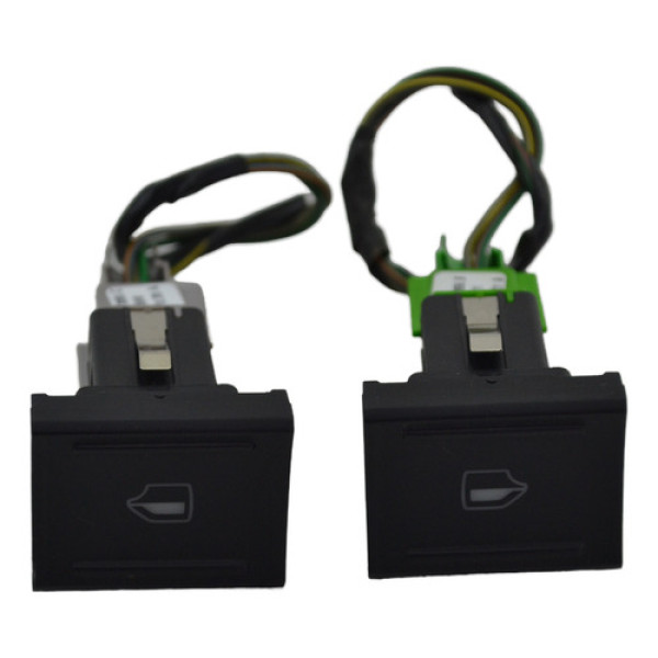 Par Botão Comando Vidro Eletrico Gol 2015 Voyage Original