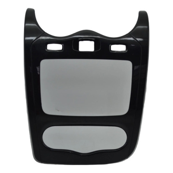 Moldura Radio Painel Central Sandero 2013 Original Preto