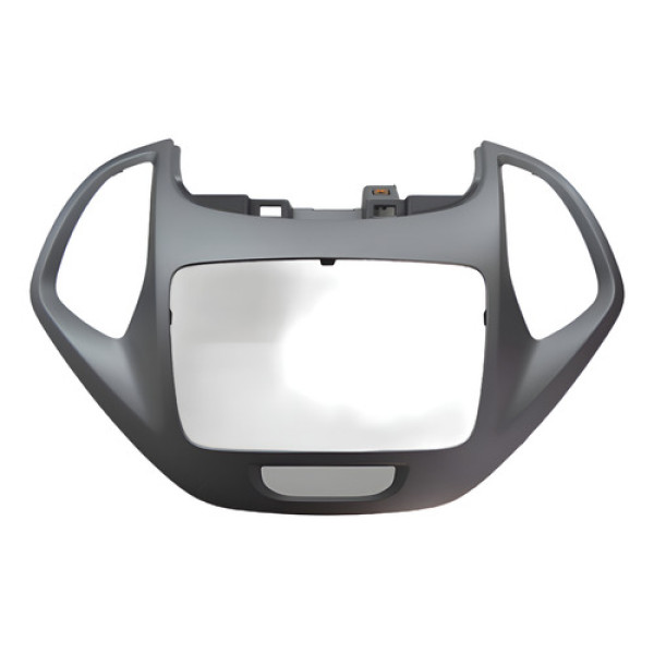 Moldura Central Radio Difusor Painel Ford Ka 2016 Original Cinza