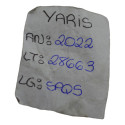 Par Presilha Suporte Quebra Sol Toyota Yaris 2022 Original