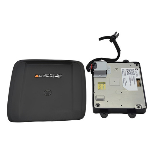 Carregador Indução C/borracha Console Tracker 2021 Original Preto