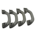 Kit 4 Puxador Alça Teto Pqp Vw Golf 2000 Bora Original