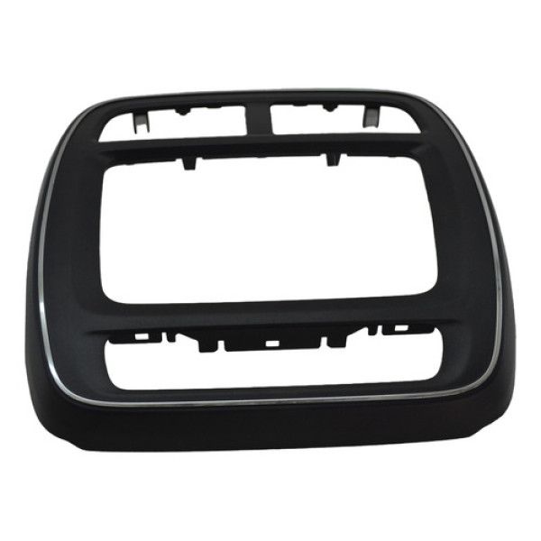Moldura Radio Painel Central Kwid 2024 Original Preto