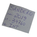 Botão Assistência Sensor Start Stop Parada Sandero 2019 Orig Preto