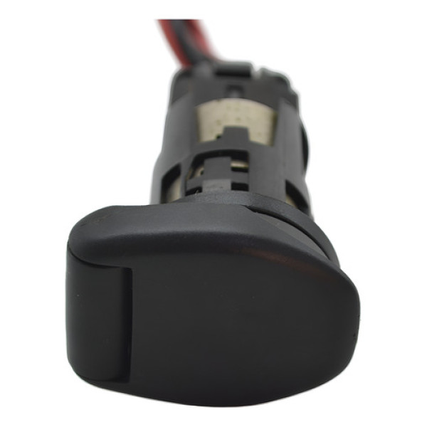 Tomada Energia 12v Nissan Frontier 2017 Original Preto