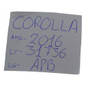 Apoio Encosto Braço Console Corolla 2016 Original