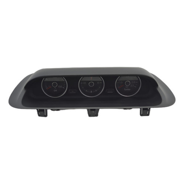 Relogio Manometro Painel Pressão Temperatura Fusca Tsi Orig Preto