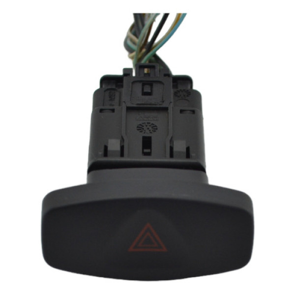 Botão Pisca Alerta Painel Sandero 2012 Duster Logan Origina Preto