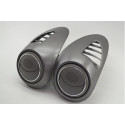 Par Difusor Ar Lateral Painel Cromado Fiat Palio 2007 Origin