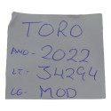Modulo Central Aparelho Som Toro 2022 Original