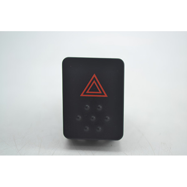 Botão Pisca Alerta Painel Nissan Tiida 2010 Original Preto Botão Pisca Alerta Painel Nissan Tiida 2010 Original Preto