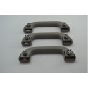 Kit 3 Puxador Alça Teto Pqp Honda Civic 2011 Original