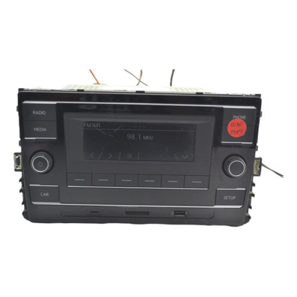Tela Radio Multimidia Original Polo 2019 Virtus Nivus Preto