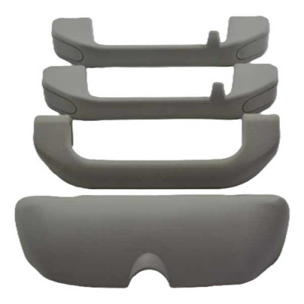 Kit 3 Puxador Teto Pqp + Porta Oculos Palio 2015 Original