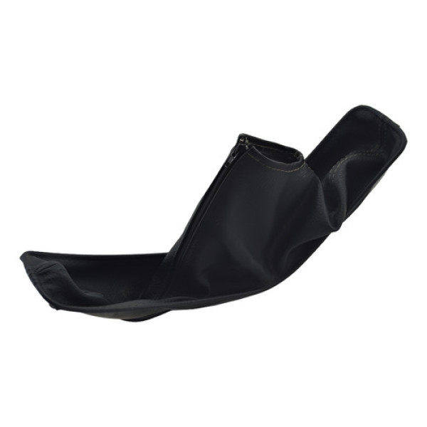 Coifa Freio Mão Console Central Toyota Hilux 2018 Original Preto