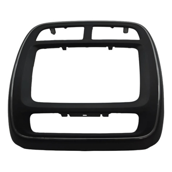 Moldura Central Painel Radio Kwid 2017 A 2024 Original Preto