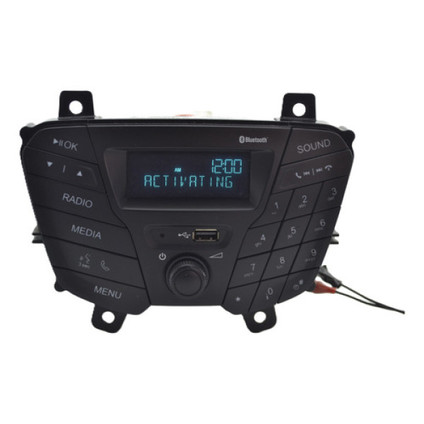 Frente Radio Som C/usb Bluetooth Ford Ka 2018 Original