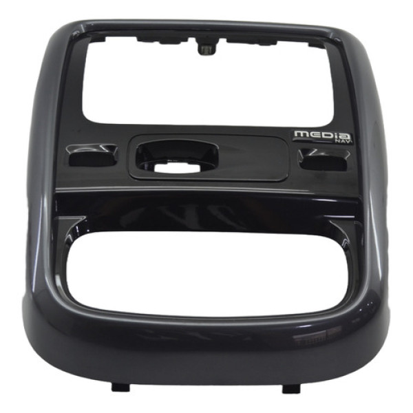 Moldura Radio Central Comando Ar Painel Duster 2015 Original Preto