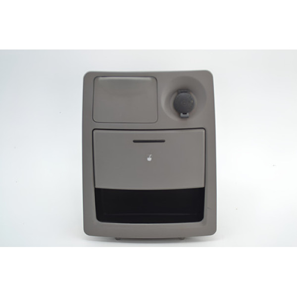 Porta Copos Cinzeiro Tomada Console Kia Sorento 2005 Origina Cinza-escuro
