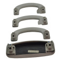Kit 3 Puxador Alça Teto Pqp + Porta Oculos Punto 2013 Origin Bege