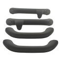 Kit 4 Puxador Alça Teto Pqp Pt Cruiser 2003 Original Cinza