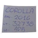 Apoio Encosto Braço Console Corolla 2016 Original Cinza