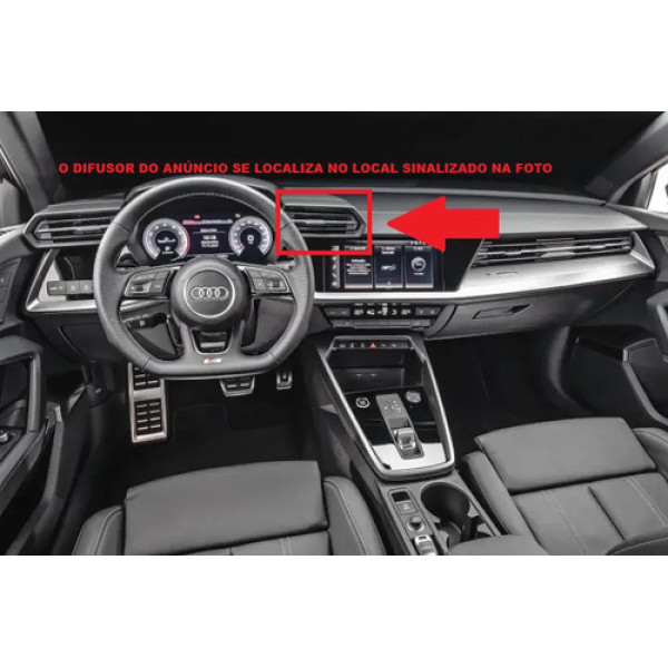 Difusor Saida Ar Central Esquerdo Painel A3 2023 Original