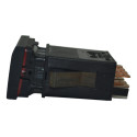 Botão Comando Pisca Alerta Vw Spacefox 2011 Fox Original Preto