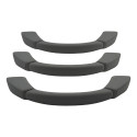 Kit Com 3 Puxador Alça Teto Pqp Pajero Tr4 2011 Original Cinza