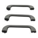 Kit 3 Apoio Puxador Alça Teto Pqp Vw Spacefox 2011 Original Cinza
